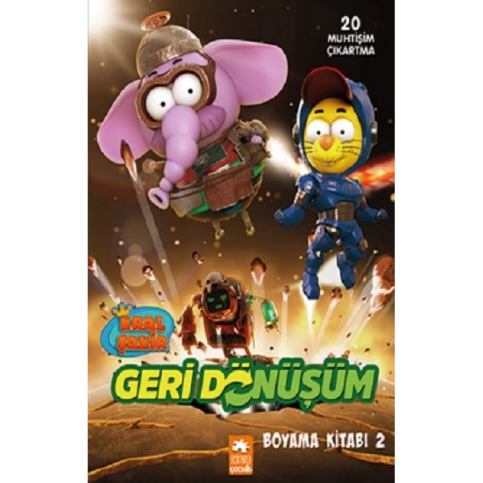 Kral Şakir Geridönüşüm Boyama Kitabı 2