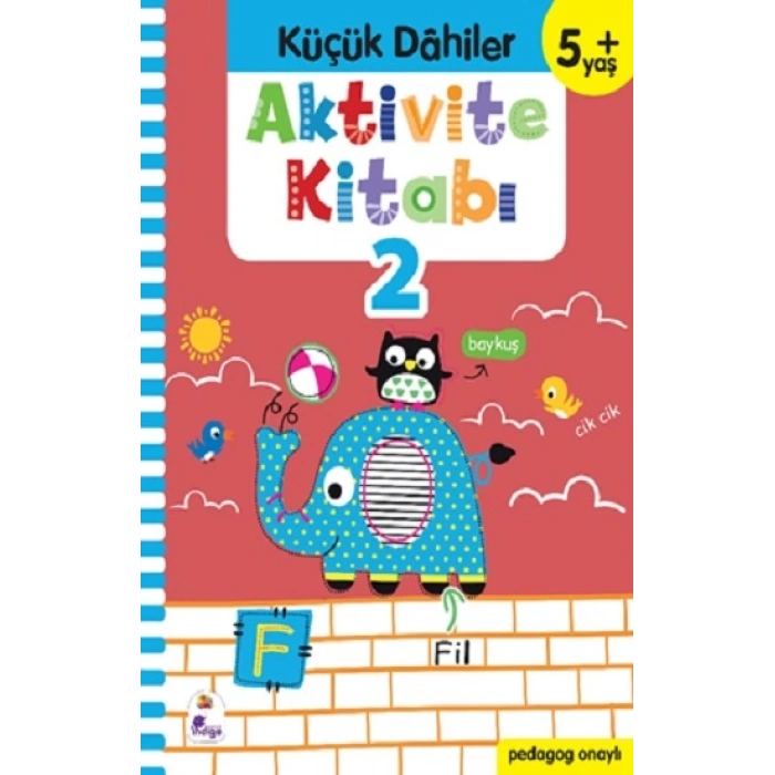 Küçük Dahiler Aktivite Kitabı 2 – 5+ Yaş (pedagog Onaylı)