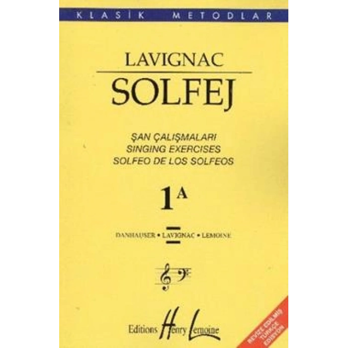 Lavignac Solfej 1a Şan Çalışmaları