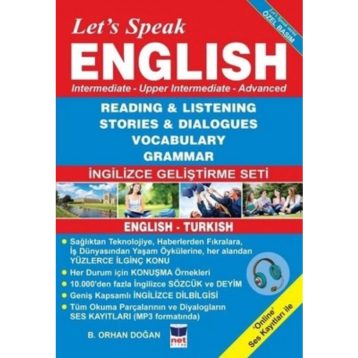Let’s Speak English Özel Basım