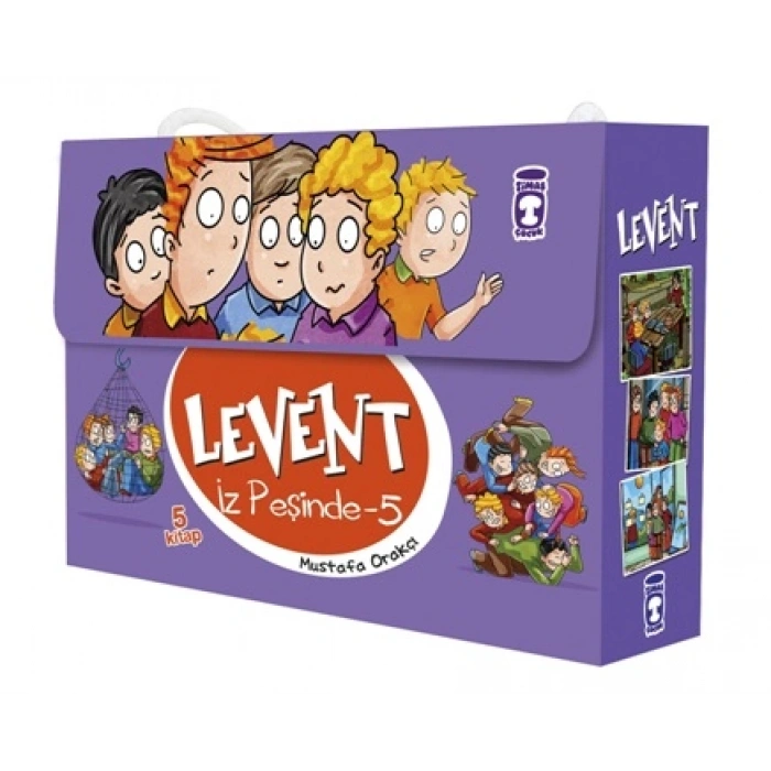 Levent İz Peşinde - 5 Set (5 Kitap)