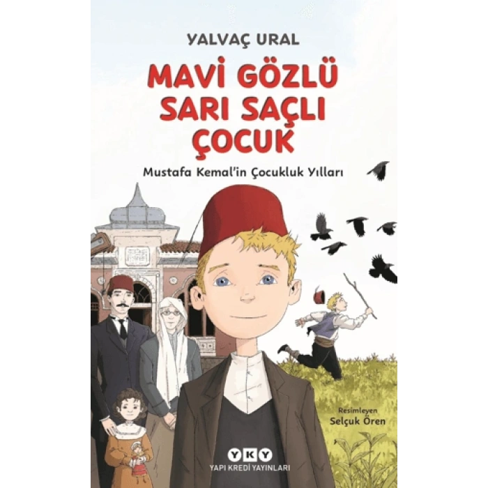 Mavi Gözlü Sarı Saçlı Çocuk