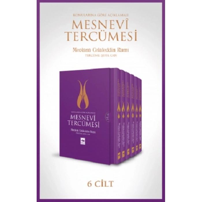 Mesnevi Tercümesi 6 Cilt (ciltli)