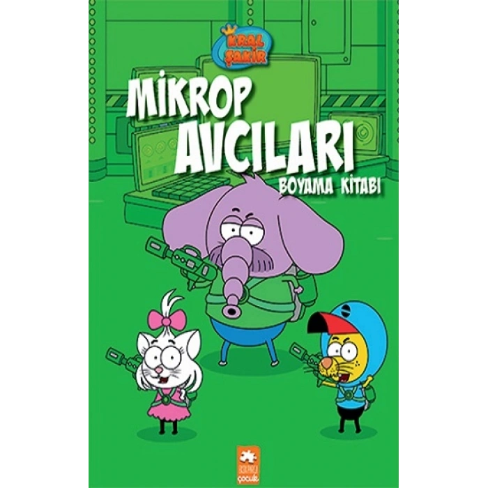 Mikrop Avcıları-boyama Kitabı