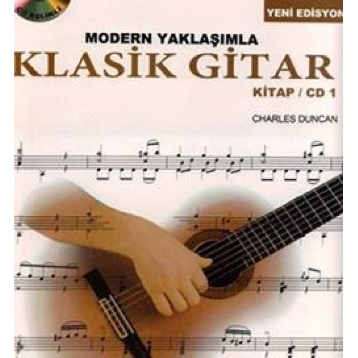 Modern Yaklaşımla Klasik Gitar Kitap / Cd 1