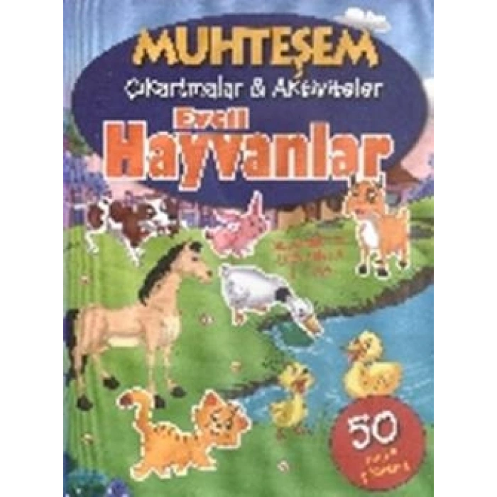 Muhteşem Çıkartmalar Ve Aktiviteler : Evcil Hayvanlar