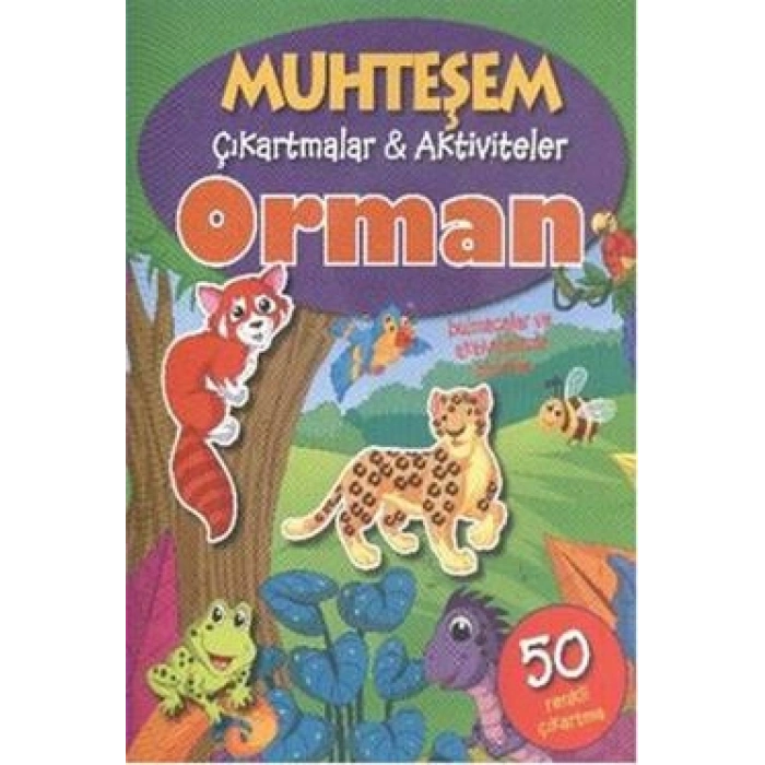 Muhteşem Çıkartmalar Ve Aktiviteler : Orman