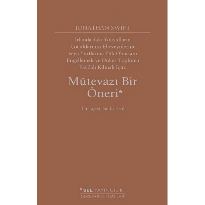 Mütevazı Bir Öneri