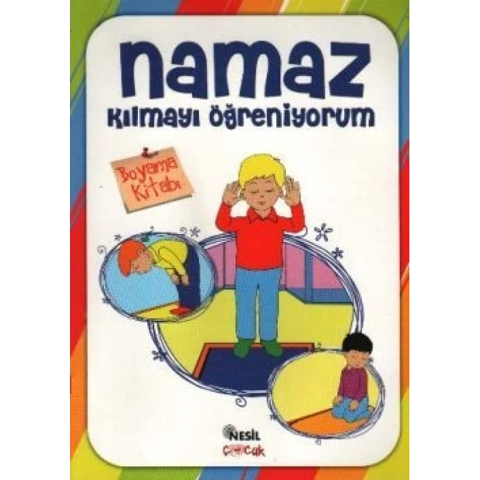 Namaz Kılmayı Öğreniyorum  Erkek - Boyama