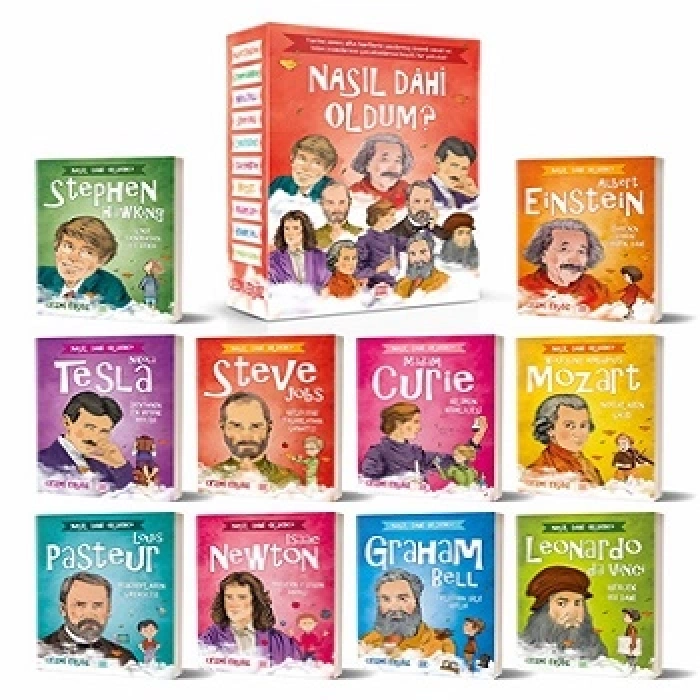 Nasıl Dahi Oldum? Serisi (kutulu 10 Kitap Takım)