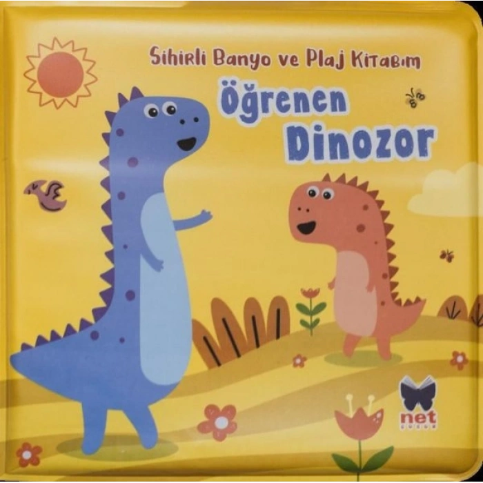 Öğrenen Dinozor - Sihirli Banyo Ve Plaj Kitabım
