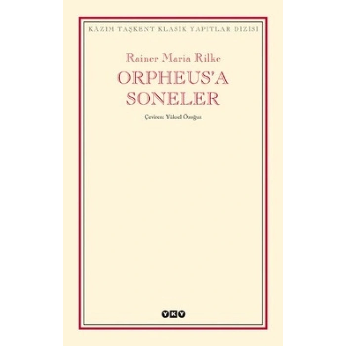 Orpheus’a Soneler