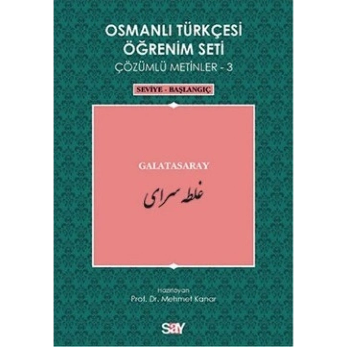 Osmanlı Türkçesi Öğrenim Seti - Galatasaray