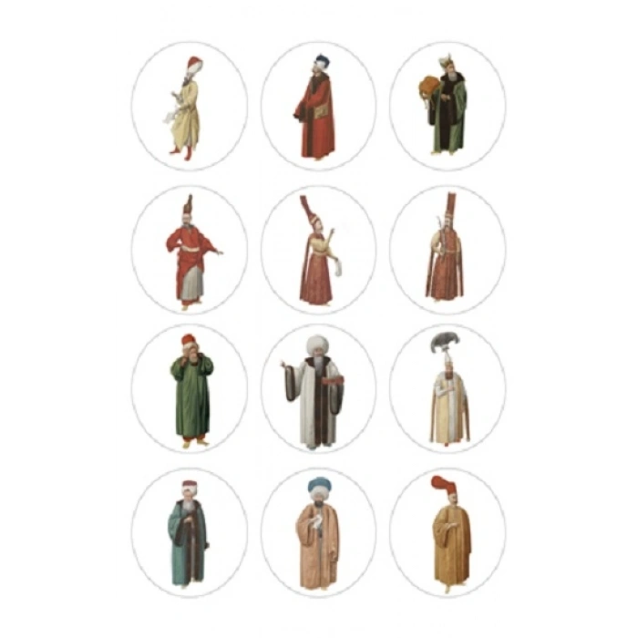 Osmanlılar Sticker  (12’li)