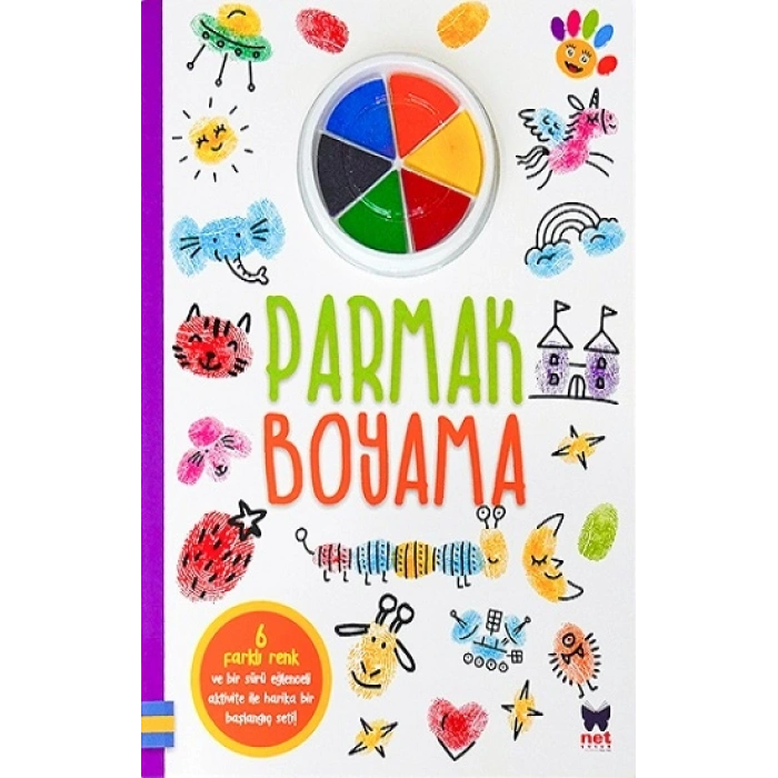 Parmak Boyama - Mor