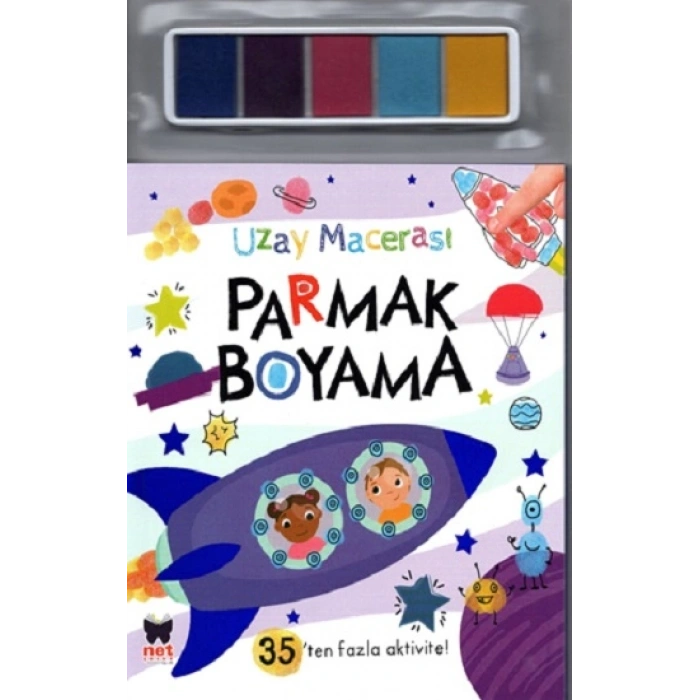 Parmak Boyama-uzay Macerası