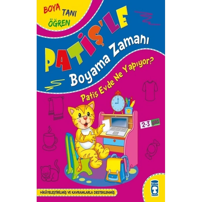 Patiş Evde Ne Yapıyor - Patişle Boyama Zamanı