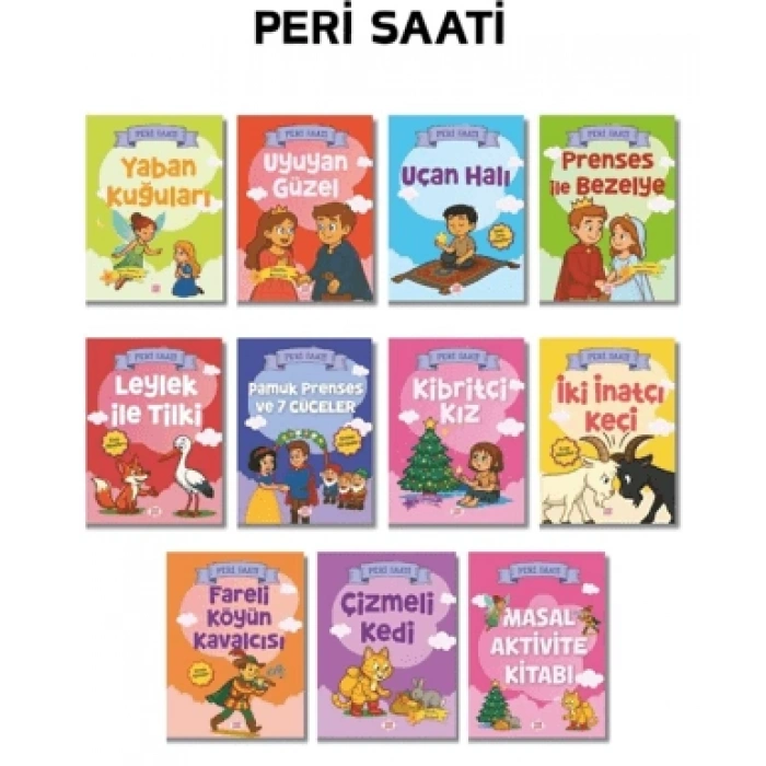 Peri Saati Seti (10 Kitap +1 Aktivite Takım)