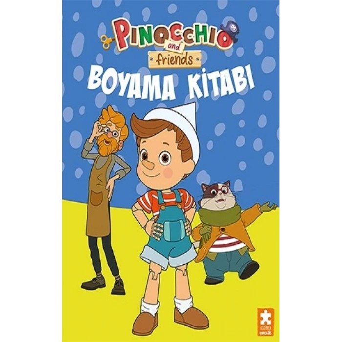 Pinocchio And Friends – Boyama Kitabı 3