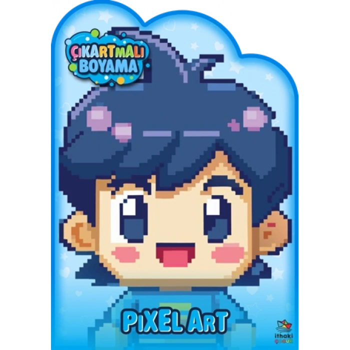 Pixel Art Zamanı – Çıkartmalı Boyama Kitabı