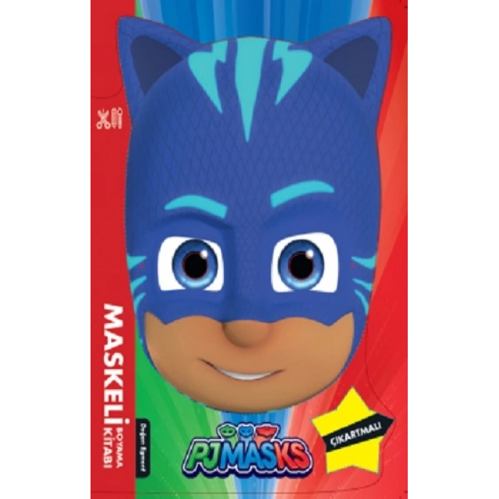 Pjmask Maskeli Boyama Kitabı