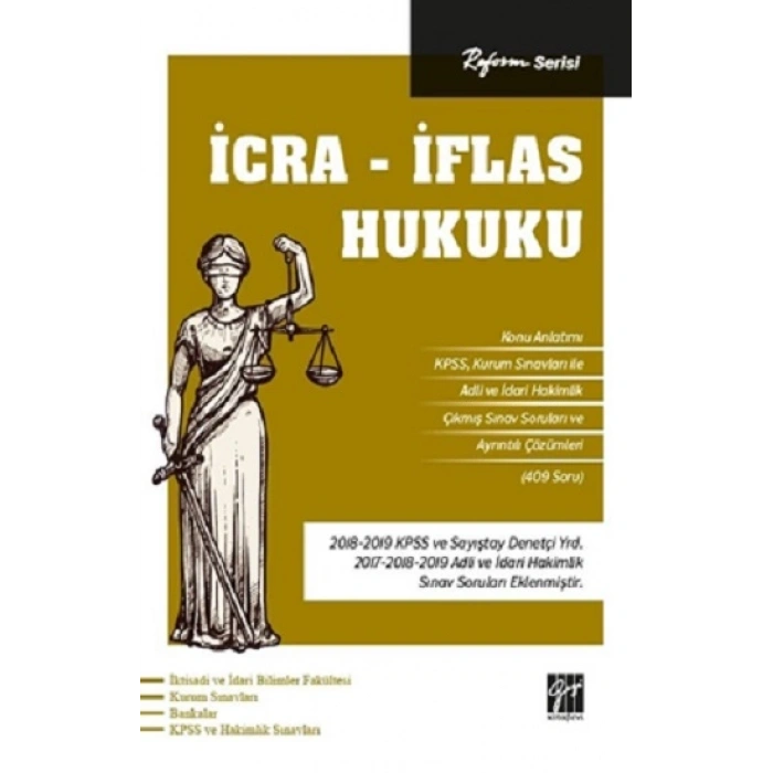 Reform Serisi İcra - İflas Hukuku