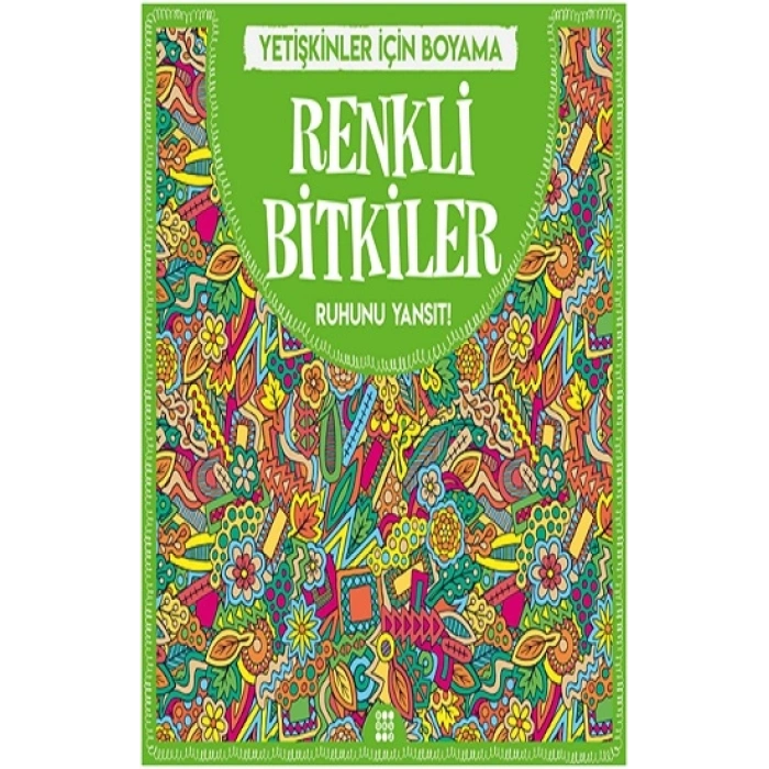 Renkli Bitkiler & Büyükler İçin Boyama