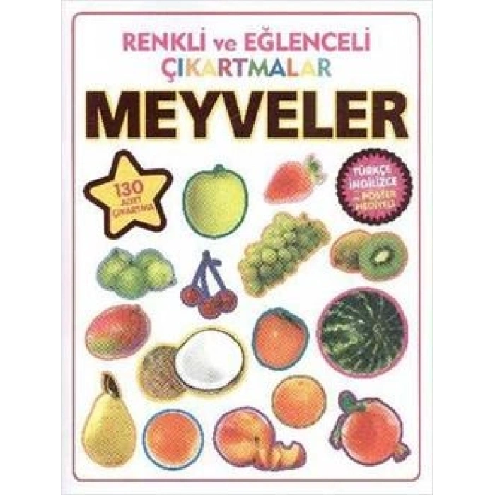 Renkli Ve Eğlenceli Çıkartmalar - Meyveler (fruits)