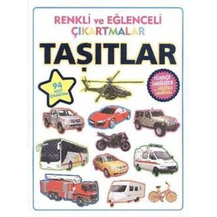 Renkli Ve Eğlenceli Çıkartmalar - Taşıtlar (vehicles)