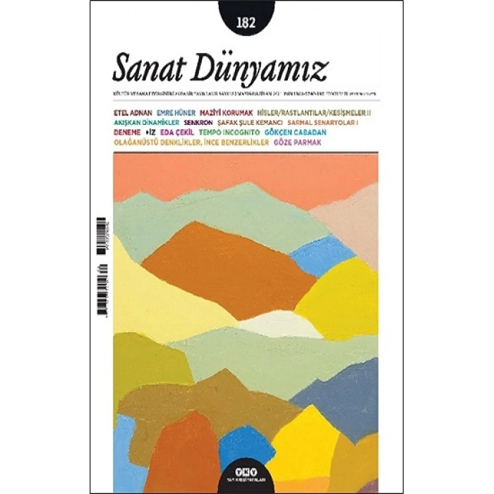 Sanat Dünyamız 182 - Mayıs, Haziran 2021