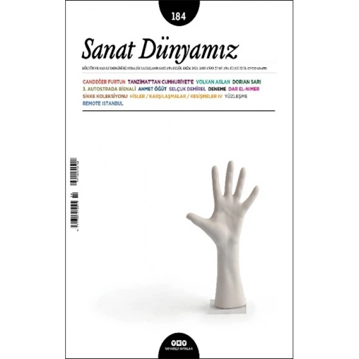 Sanat Dünyamız 184 / Eylül - Ekim 2021