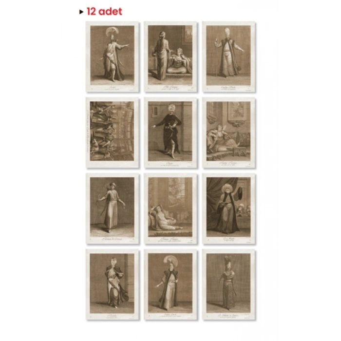 Sanat Kartpostal Seti (12li)