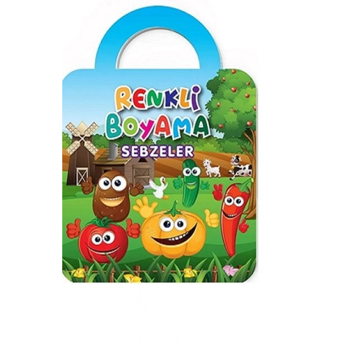 Sebzeler - Renkli Boyama