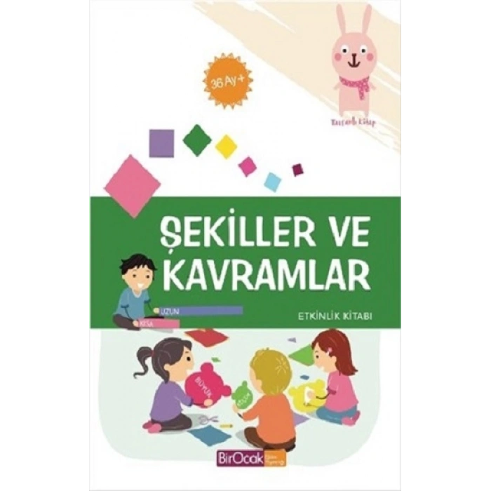 Şekiller Ve Kavramlar Etkinlik Kitabı (36 Ay)