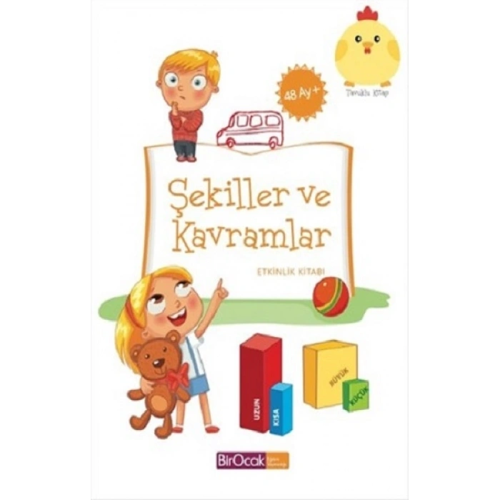 Şekiller Ve Kavramlar Etkinlik Kitabı (48 Ay)