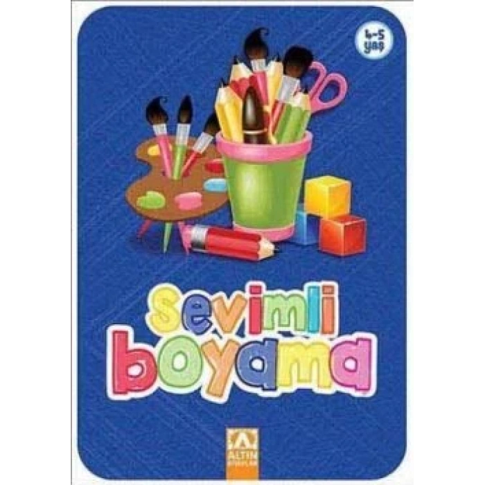 Sevimli Boyama (Lacivert)