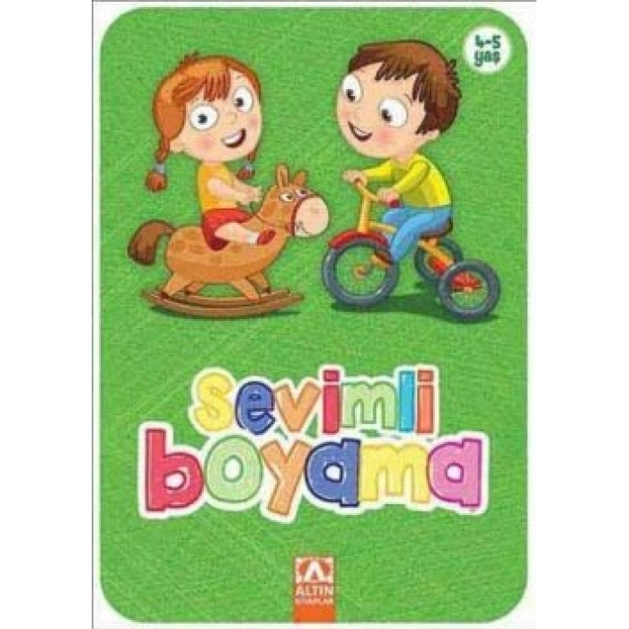 Sevimli Boyama (yeşil)