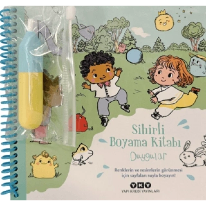 Sihirli Boyama Kitabı – Duygular (ciltli)