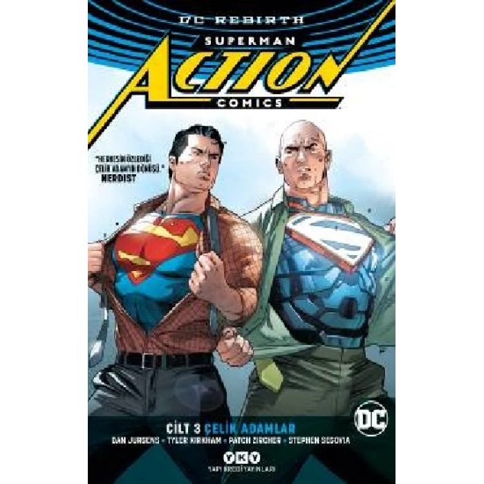 Superman Action Comics Cilt 3: Çelik Adamlar (rebırth)