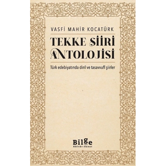 Tekke Şiir Antolojisi