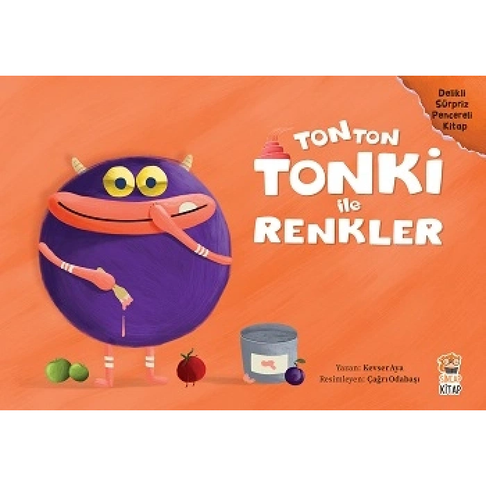 Tonton Tonki İle Renkler (delikli Sürpriz Pencereli Kitap)