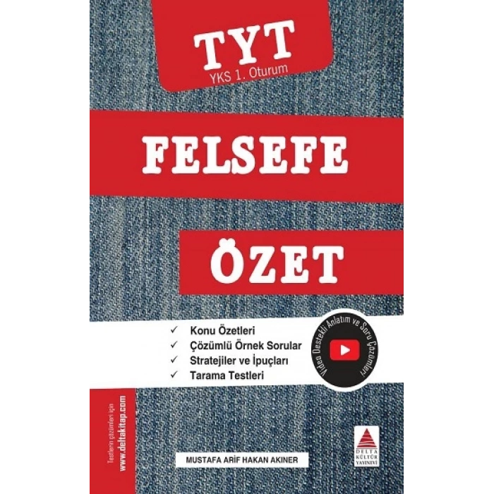 TYT Felsefe Özet (YKS 1. Oturum)