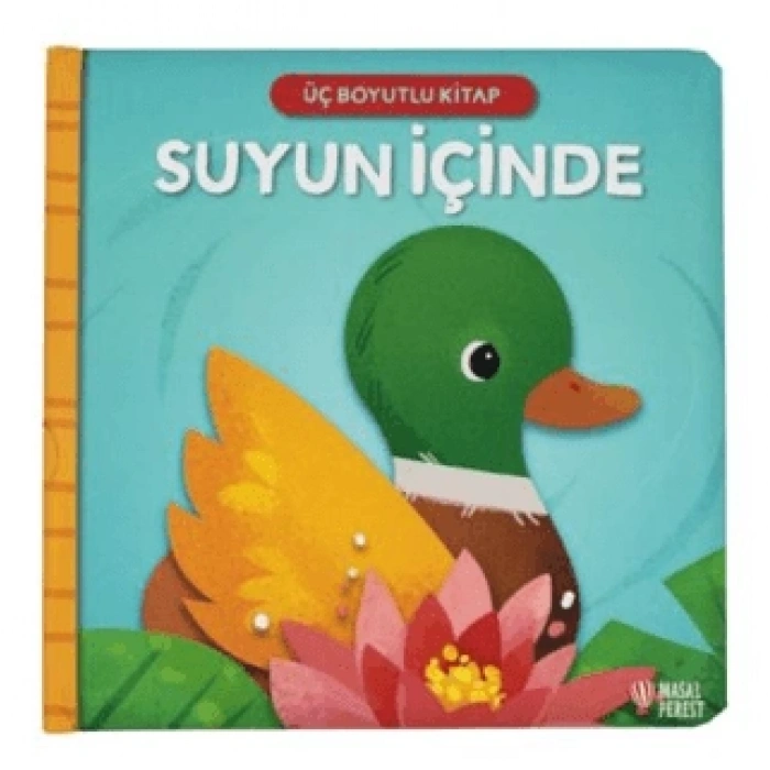 Üç Boyutlu Kitap- Suyun İçinde Ciltli