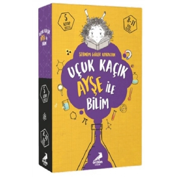 Uçuk Kaçık Ayşe İle Bilim (5 Kitap Takım)