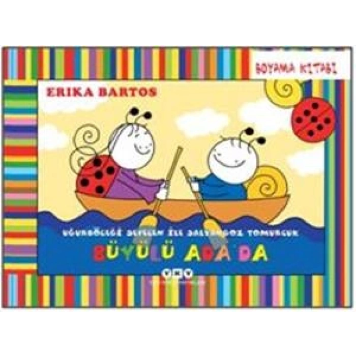 Uğurböceği Serisi - Büyülü Adada (boyama Kitabı)