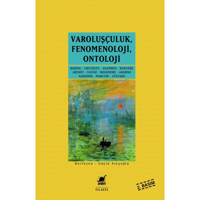 Varoluşçuluk Fenomenoloji Ontoloji