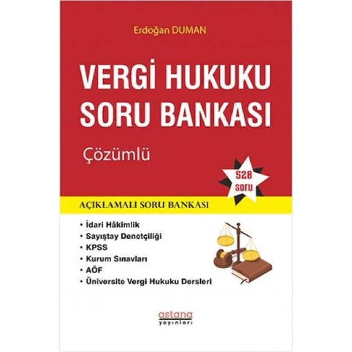 Vergi Hukuku Soru Bankası Çözümlü