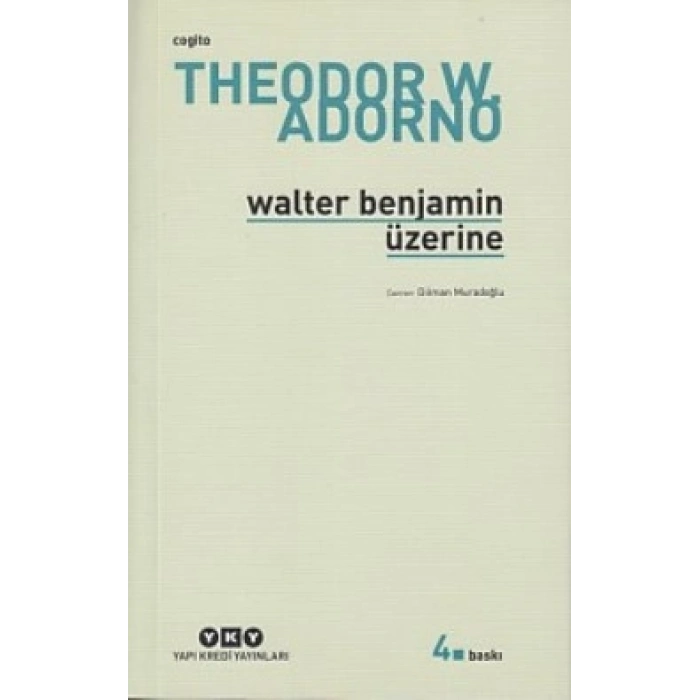 Walter Benjamin Üzerine