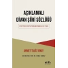 Açıklamalı Divan Şiiri Sözlüğü