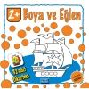 Boya Ve Eğlen Turuncu Kitap